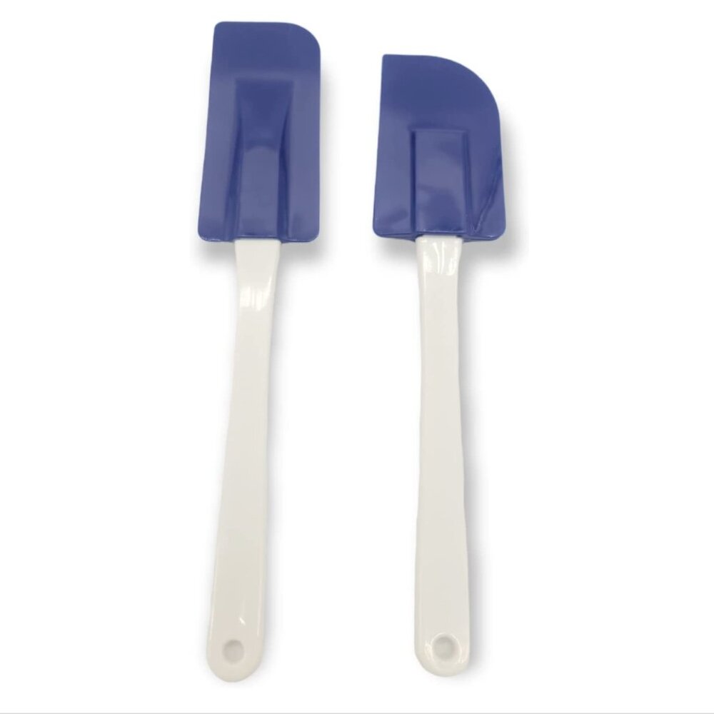 Everyday Living 2 Piece Classic Stain-Resistant Bowl Scraper Kitchen Spatula Set
